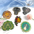 YS DIY Coaster Silicone Resin Molds Set Include Elephant Peacock Coaster Tray Mould Casting Plaster Making Home Decor Tools