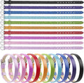 8mm Bling Bling Boys Girls Personalized Diy Name logo Alphabet Letter PU Leather Bracelet