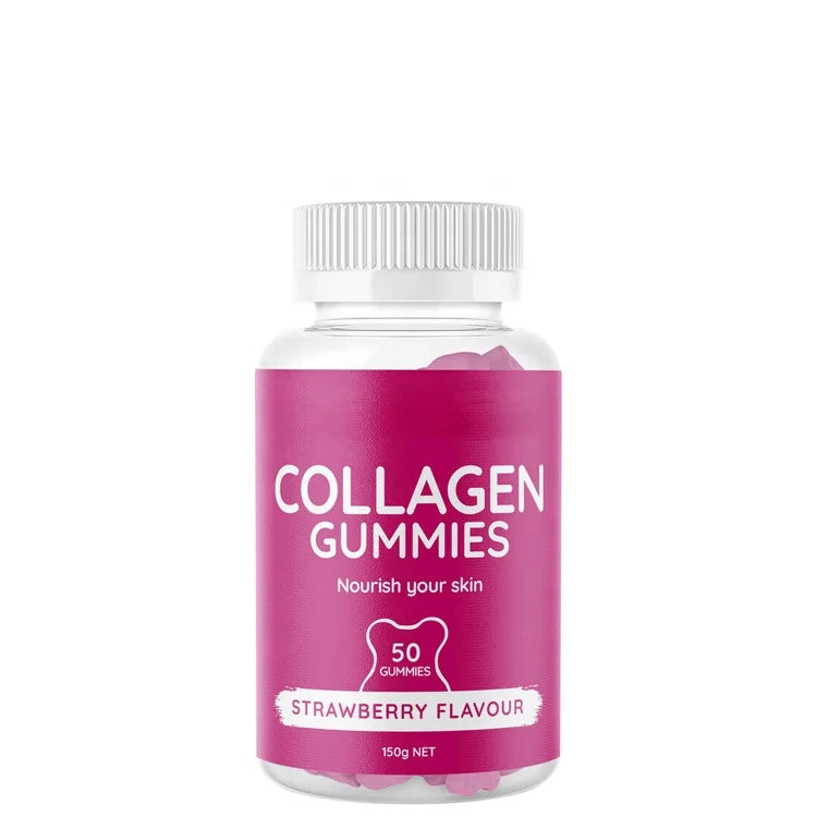 Faitury OEM Private Label Wholesale  Collagen Candy Supplement Vitamins Support Hair Nail Skin Collagen Gummies
