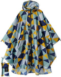 Customizable Logo Lightweight Waterproof for Poncho Outdoor Travel Camping Raincoat with Hood Zipper for Adults for Tours