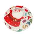 Qualisub 8inch Tempered Glass Circle Shape Textured Frosted Surface Sublimation Cutting Board Blanks for Custom Printing