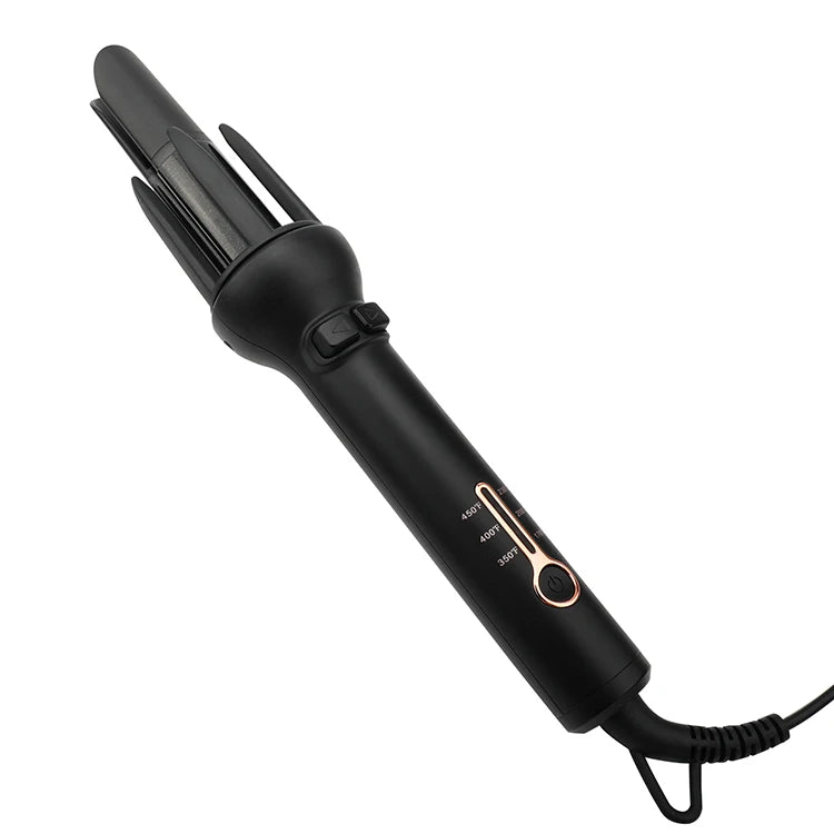Portable Curling Wand Rotating Iron LCD Digital Display Hair Curler Auto Design Rotating Hair Curling