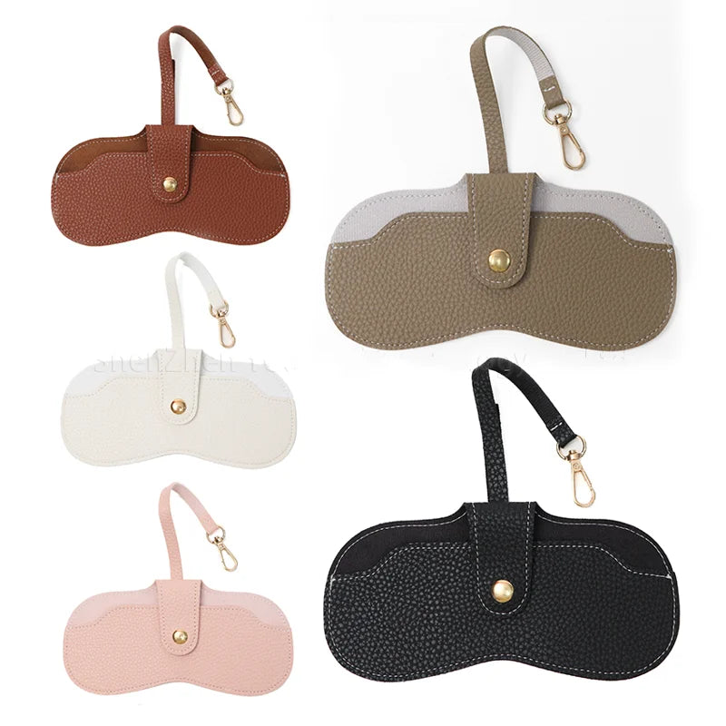 PU Leather Sunglasses Case Accessorize Glasses Travel Sunglasses Holder Bag Organizer Eyeglasses Sunglasses Case Box for Purse