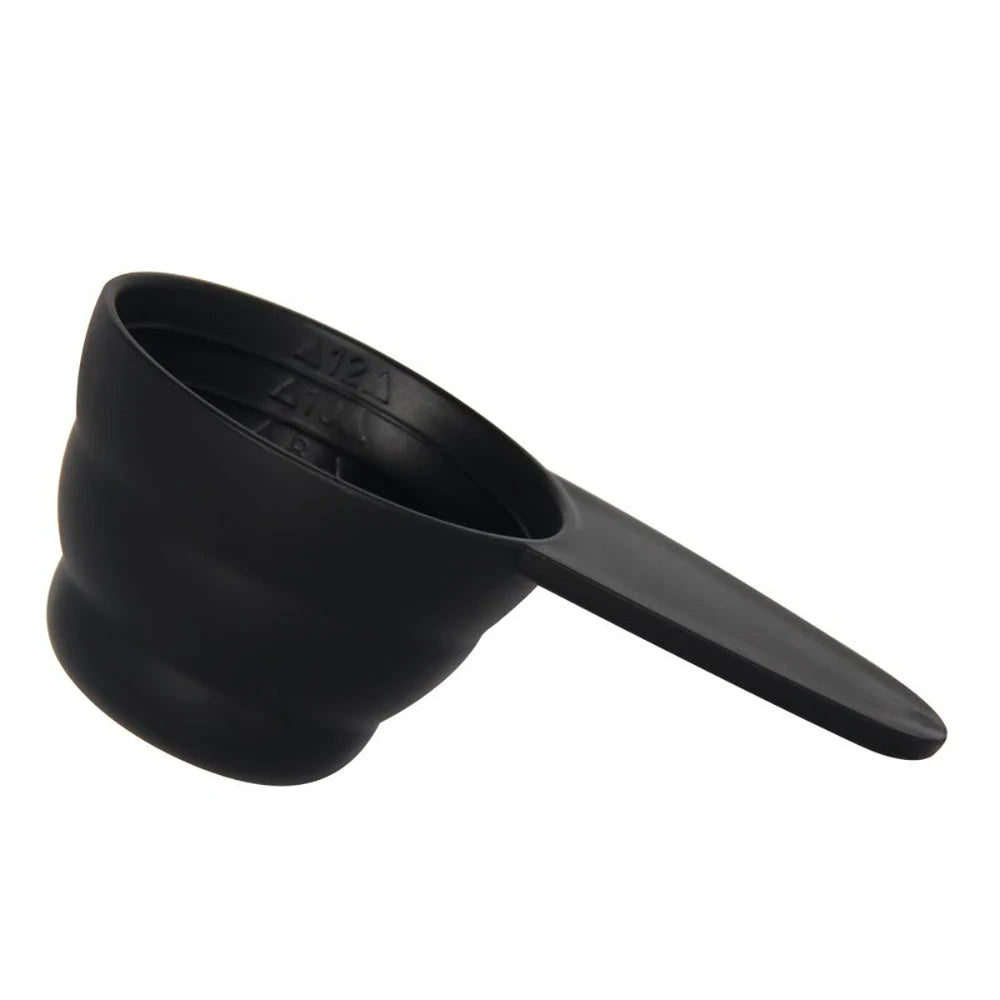 Factory Direct Supply Food Grade Plastic Measuring Spoon with Engraved Coffee Bean Measuring Spoon