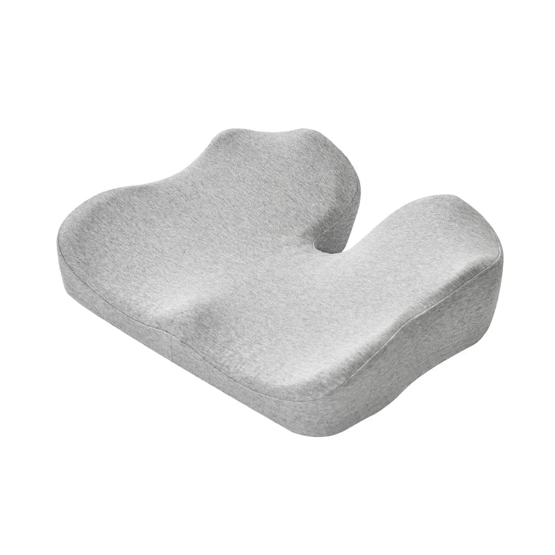 Premium Therapeutic Orthopedic Car Chair Coccyx Hemorrhoids Prevention Memory Foam Seat Cushions with Sewing Technology