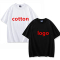 Cotton Mix Polyester t Shirt Mens Blank  Customize Printed Logo Men Sublimation O-Neck Cotton T-Shirt Custom T Shirts for Men