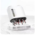 Portable Electric Head Massager Waterproof 2 in 1 Hair Oiling Applicator Guide Comb Scalp Massager Brush