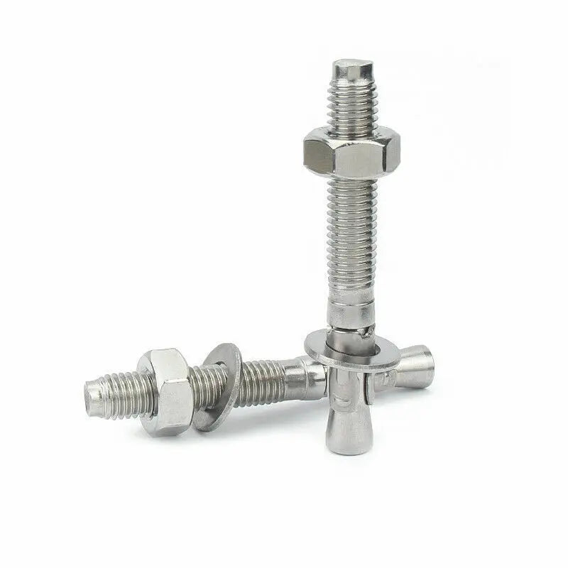 Factory Direct Supply  Hex Stainless Steel Fasteners Thread Bolts and Nuts