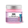 Private Label Natural Gummy Bear Exfoliating Body Scrub Lightening Cleansing Sugar Scrub for Body Hand Foot