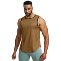 Sports Vest Men's Spring and Summer Loose Plus Size Fitness Vest Running Training Basketball Vest