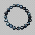 Bracelet En Cristal Luxury Fashion Jewelry Healing Bracelet Handmade Elastic Crystal Tiger Eye Stone Bead Bracelet for Women Men