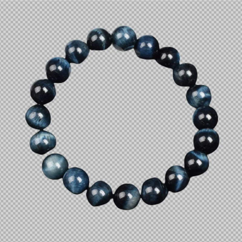 Bracelet En Cristal Luxury Fashion Jewelry Healing Bracelet Handmade Elastic Crystal Tiger Eye Stone Bead Bracelet for Women Men