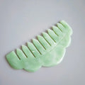 Crafts 2023 New Gua Sha Comb 100% Natural Xiuyan Jade Jade Comb