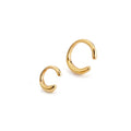 Gemnel Fashion Brass Jewelry Manufacturer Gold Plated Brass Jewelry Asymmetrical Ear Cuff for Woman