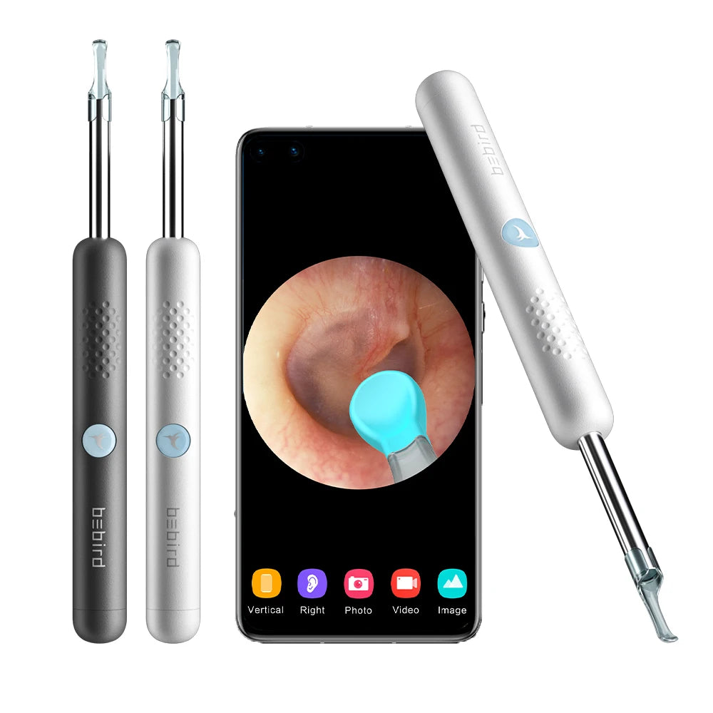 Customized Rechargeable Multifunction Smart Visual Electric Health Ear Cleaning Endoscope Personal Care Earwax Remover