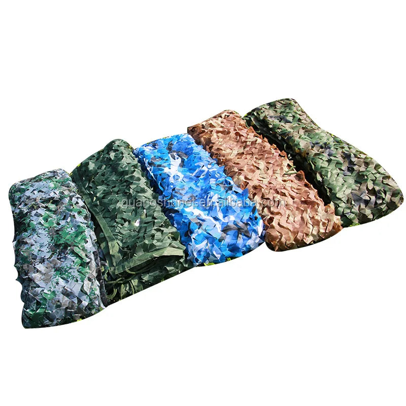 3*6m Carbon Foldable Park Camouflage Net for Outdoor Adventures