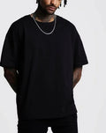 Yali Custom logo T-shirt 100% Cotton High Quality Unisex Heavyweight t Shirt Men Oversized Streetwear Heavy Black t Shirt