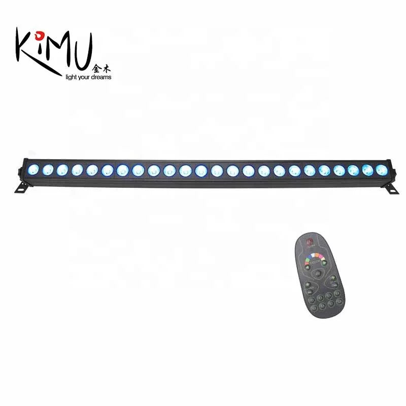 24pcs*4W RGBW LED Strip Wall Washer Bar Light