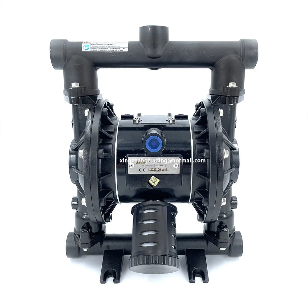 1" 1 Inch Air Pneumatic Diaphragm Pump for Liquid 159L/min Waste Water PTFE