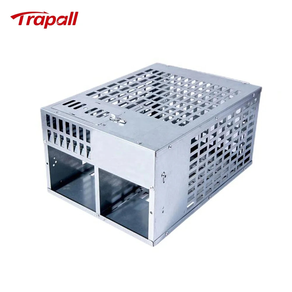 Outdoor Indoor Humane Metal Mesh Rat Rodent Control Catcher Mouse Cage Trap