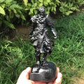 Hot Sales Obsidian Monkey King Carving Latest Design Hand Carved Chinese Myth Crystal Crafted Gift
