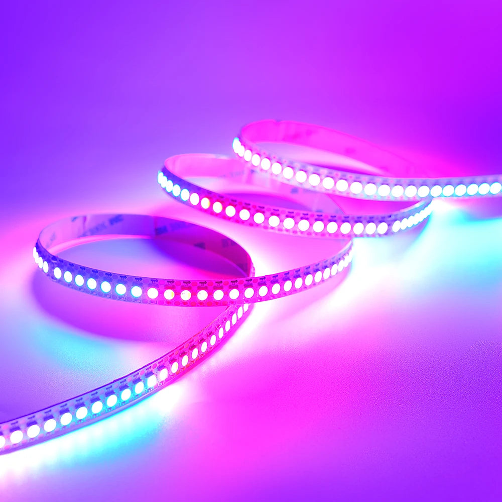 WS2812B  RGBIC Smart Lights Strips App Control Sync With Music Waterproof 5050 Color Changing RGB Led Strip Lights