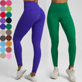 High Quality Women's V Cut High Waisted Tummy Control Elastic Waist Four-Way Stretch Quick Dry Yoga Workout Leggings