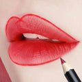 Private Label Luxury Retractable Creamy Pigmented Mineral Sunscreen Pink Black Dark Brow Lip Liner Pencil Custom Vegan Matte