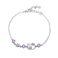 2023 New Fashion Women Cat Stainless Steel Bracelets for Anniversary Party Gift with Custom Logo