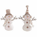 Wholesale Christmas Doll Santa Snowman White Lovely Christmas Decorative Snowman Decor