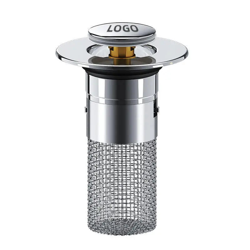 2pcs Sink Garbage Strainer Stainless Steel Slop Filter Stainless Steel Slop Filter Floor Drain Deodorant With New Car Smell