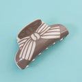 Midairy Factory Direct Sell High Level Large Engraved Bow Claw Clips for Thick Hair Accessories for Women 4708