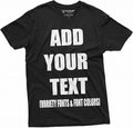 Custom Plus Size Eco-Friendly T-Shirt Add Your Text Personalized Unisex MegaBDM