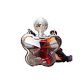 New Design 5ml 8ml 10ml Square Car Hanging Air Fresher Glass Perfume Diffuser Bottle with Wooden Cap Metal Clip Car Perfume