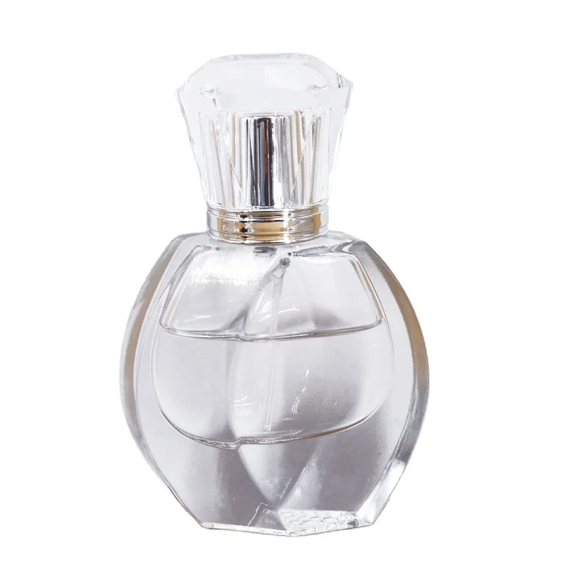 Free Sample New Design Perfume Bottle Glass 30ml Cosmetic Container Crimp on Neck Perfume Bottle Cosmetic Packaging
