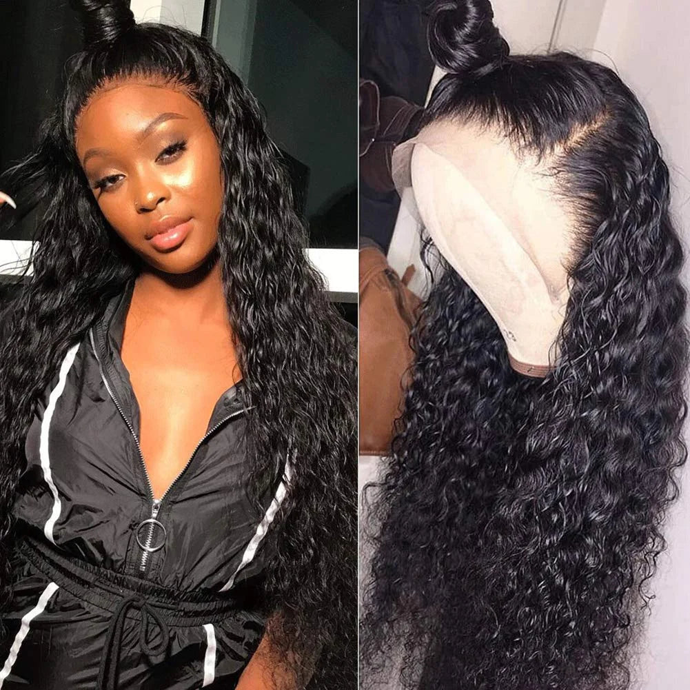 Pre Plucked hd Lace Frontal Wig Raw Indian Hair Wig From India Wholesale Vendor Glueless Full hd Lace Wigs Human Hair Water Wave