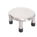 Factory Supply Durable 201/304 Stainless Steel Modern Convertible Dining Chair Square Stool for Home Office Park Dining