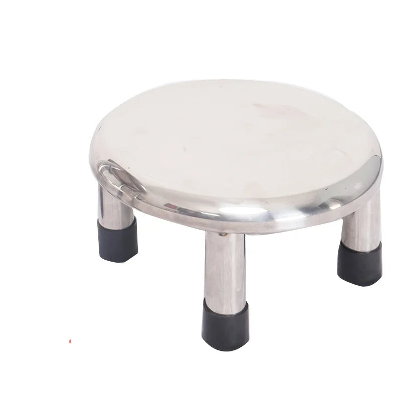 Factory Supply Durable 201/304 Stainless Steel Modern Convertible Dining Chair Square Stool for Home Office Park Dining