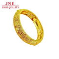 Vietnam Tuhao Luxury Palace Style Four-Leaf Buckle Bracelet Brass Gold Plated Jewelry Supply Wholesale