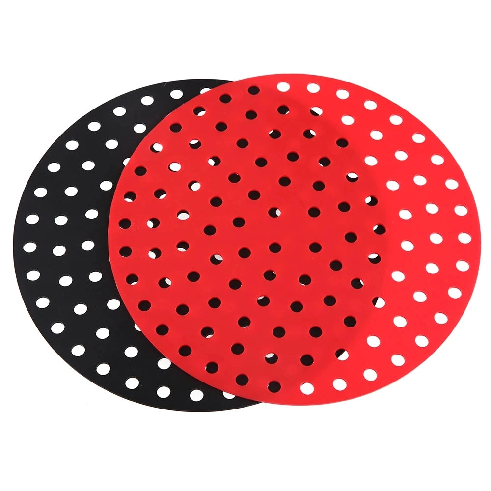 Foldable Reusable Non-stick Square Air Fryer Silicone Pot Liner