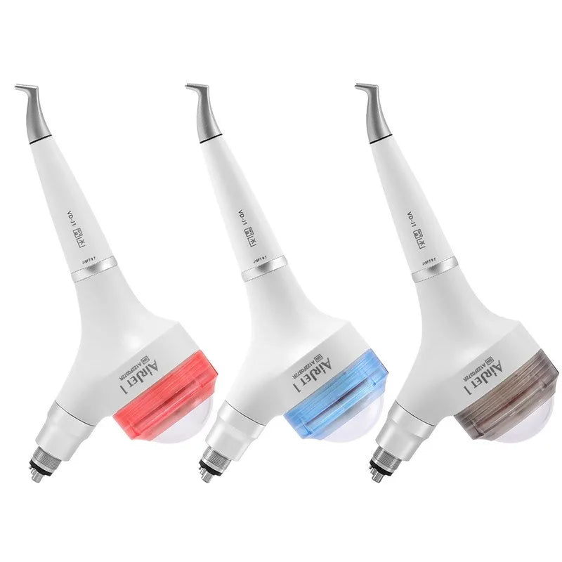 Dental Teeth Polishing Manual Handpiece Gun Whitening Spray Polisher Dentistry Compatible 2/4 Holes AirJet 1