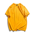Custom Logo Men's Short-Sleeved T-shirt Summer Solid Color Loose T-shirt Round Neck Blank All-match Shirt