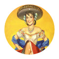 Hot Sale Antique Vintage Metal Tin Sign Wall Decoration Customized Round 30cm Metal Poster Funny Home Decor Metal Plaque Sign