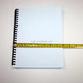 Topjlh A5 Sublimation Notebook Plastic Cover Hardcover Double Sides Printable Custom Colorful Journal for Office School