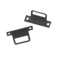 TS-K089A Black Iron Sawtooth Picture Frame Hangers Heavy-Duty Industrial Wall Mount Hooks with Mounting Screws 1000/Pack