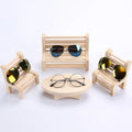 Manufacturer Fashion Optical Sunglasses showcase Display Decoration Props Creative Glasses Display Stand Golden Glasses Display