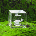 Wholesale K9 Transparent Crystal Glass for & Globe Sandblasted Handmade Landmark Architectural Pattern Gift Souvenir