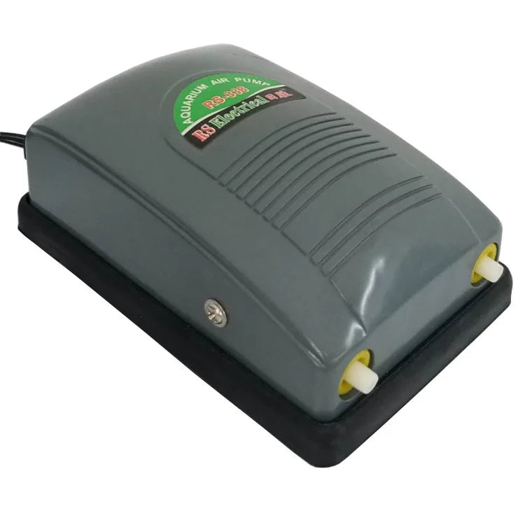 RISHENG RS-238 RS-338 Small Portable Air Pump Oxygen Pump Indoor Adjustable for Fish Tank Air Pump Aquarium