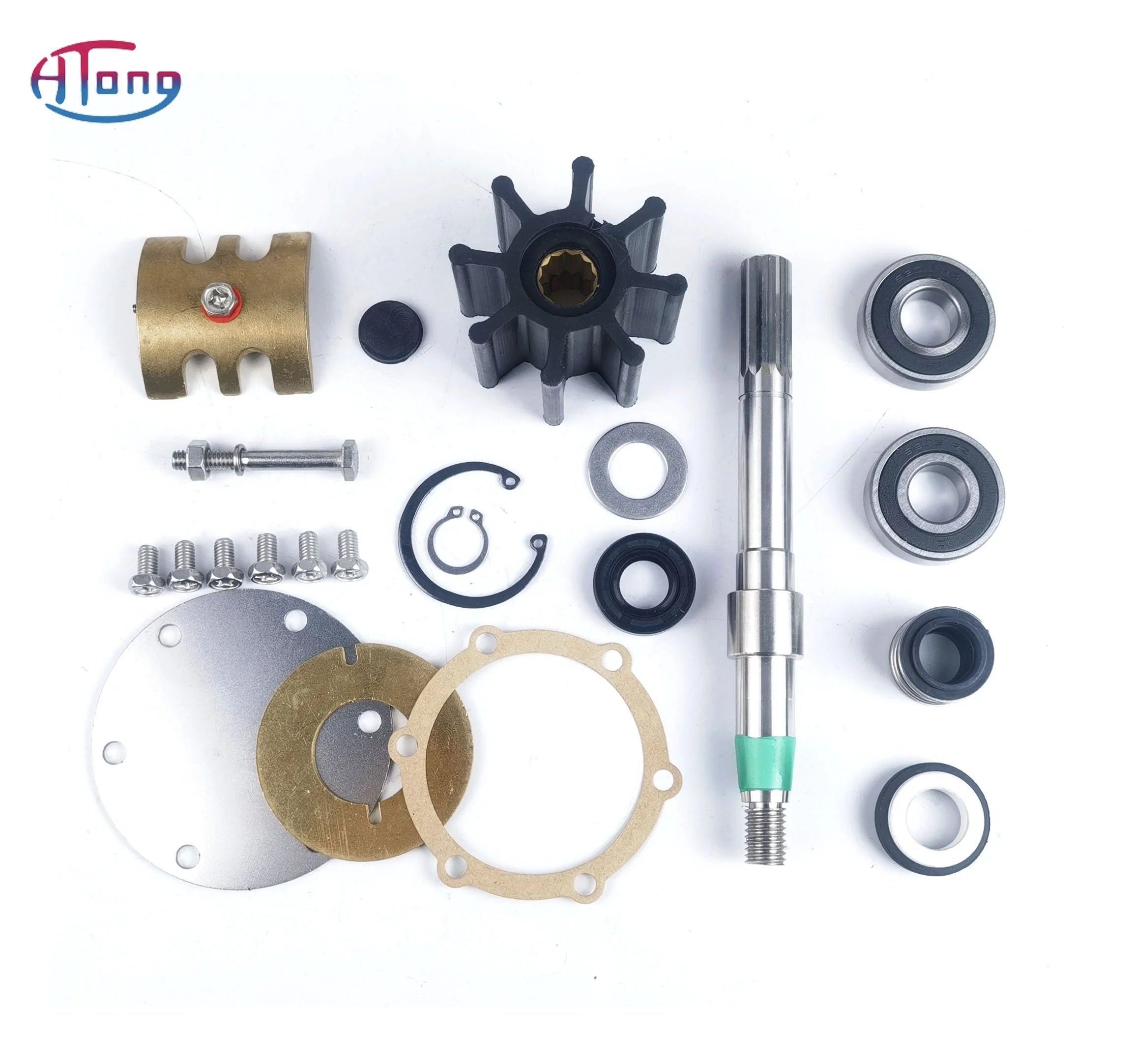 JMP-JSK0099 MAJOR KIT JPR-VP0050D VOLVO PENTA ENGINES D5 D7 Johnson 10-24580-01 Rubber Seawater Pump Impeller Kit Closed Type