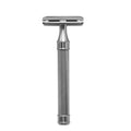 JDK Chrome Stainless Steel Shaving Razor Reusable Shaving Safety Razor Double Edge Metal Razor